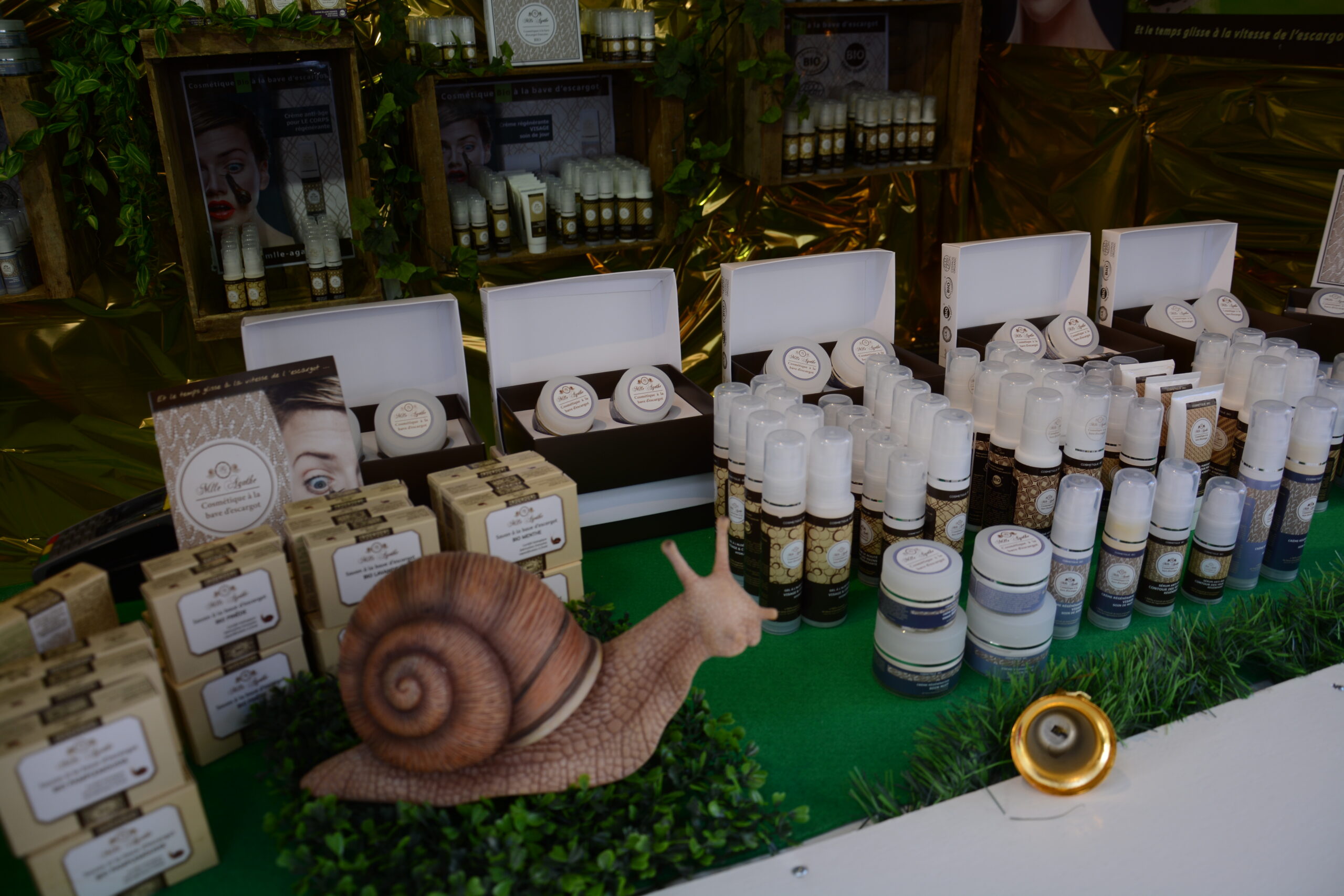 Vendredi 11 Décembre : Des cosmétiques à la bave d’escargot !