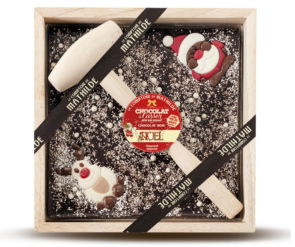 Chalet de gourmandises au marché de noël de Nantes