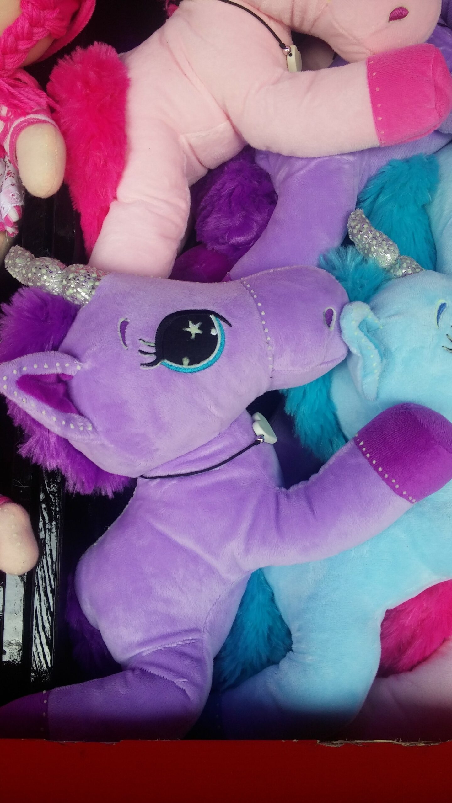 Chalet de peluches au marché de noël de Nantes