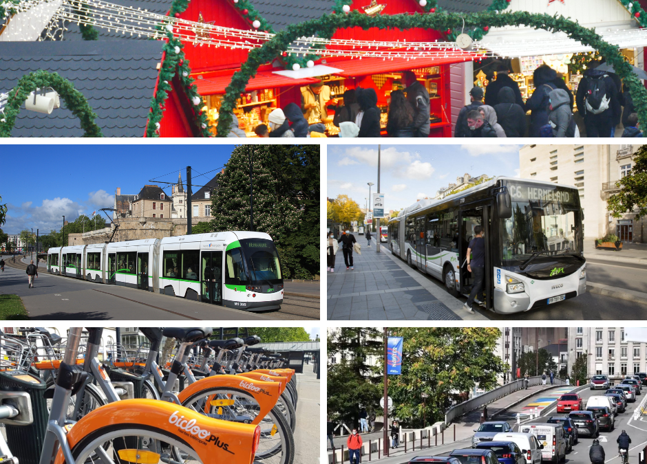 Comment se rendre sur le marché de Noël de Nantes ?