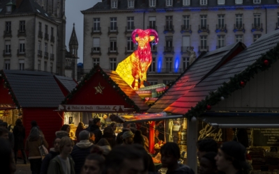 Le marché de Noël de Nantes ferme ses portes : clap de fin pour 2024