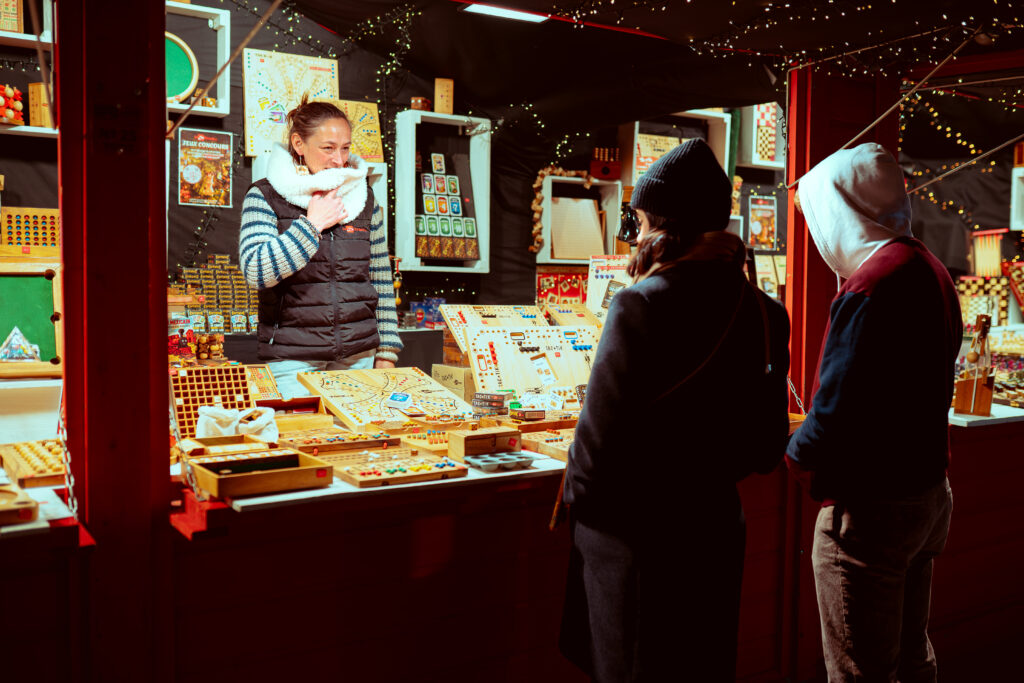 idées cadeaux au marché de noel de Nantes